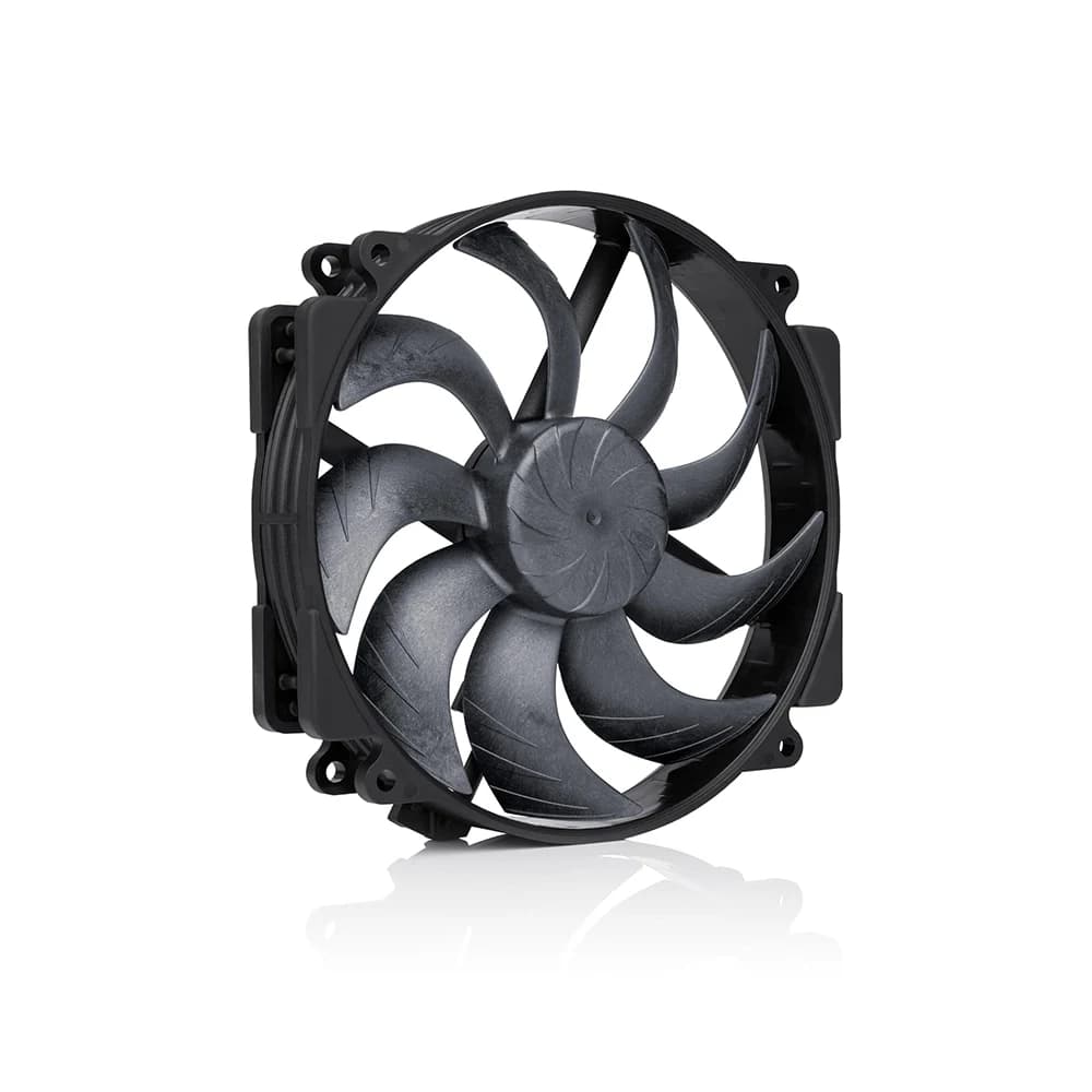 Noctua NF-A14x25r G2 PWM Next-gen 140mm Fan Black, High Airflow & Static Pressure, Low-Noise 25mm Thick Fans, for NH-D15 NH-U14S NH-C14S, Rich Accessory Kit, 1500rpm 4-Pin PWM