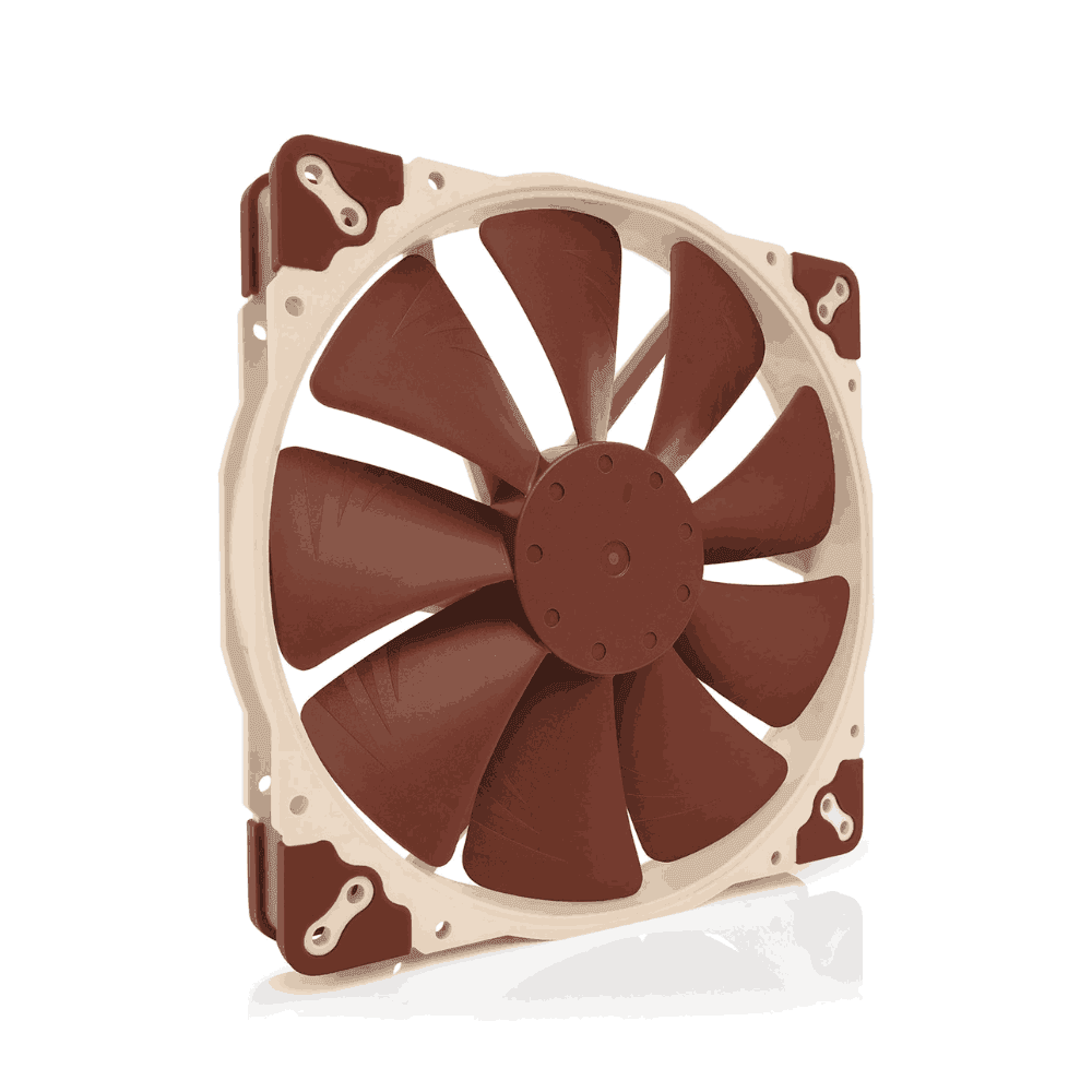 Noctua NF-A20 FLX High-efficiency Quiet 200x30mm Fan, High Airflow, Low Noise 30mm Thick, for PC Cases and Cooling, 2 Speed Settings 800/550rpm 3-Pin