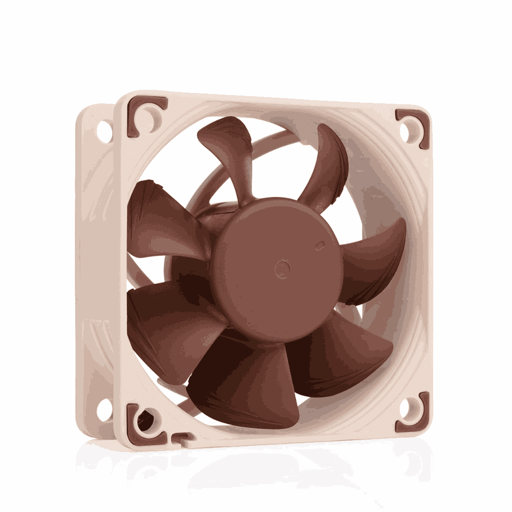 Noctua NF-A6x25 PWM High-efficiency Quiet 60x25mm Fan, High Airflow, Low Noise, 25mm Thick Fan, for PC and Electronics Cooling, Rich Accessory Kit, 3000rpm 4-Pin PWM