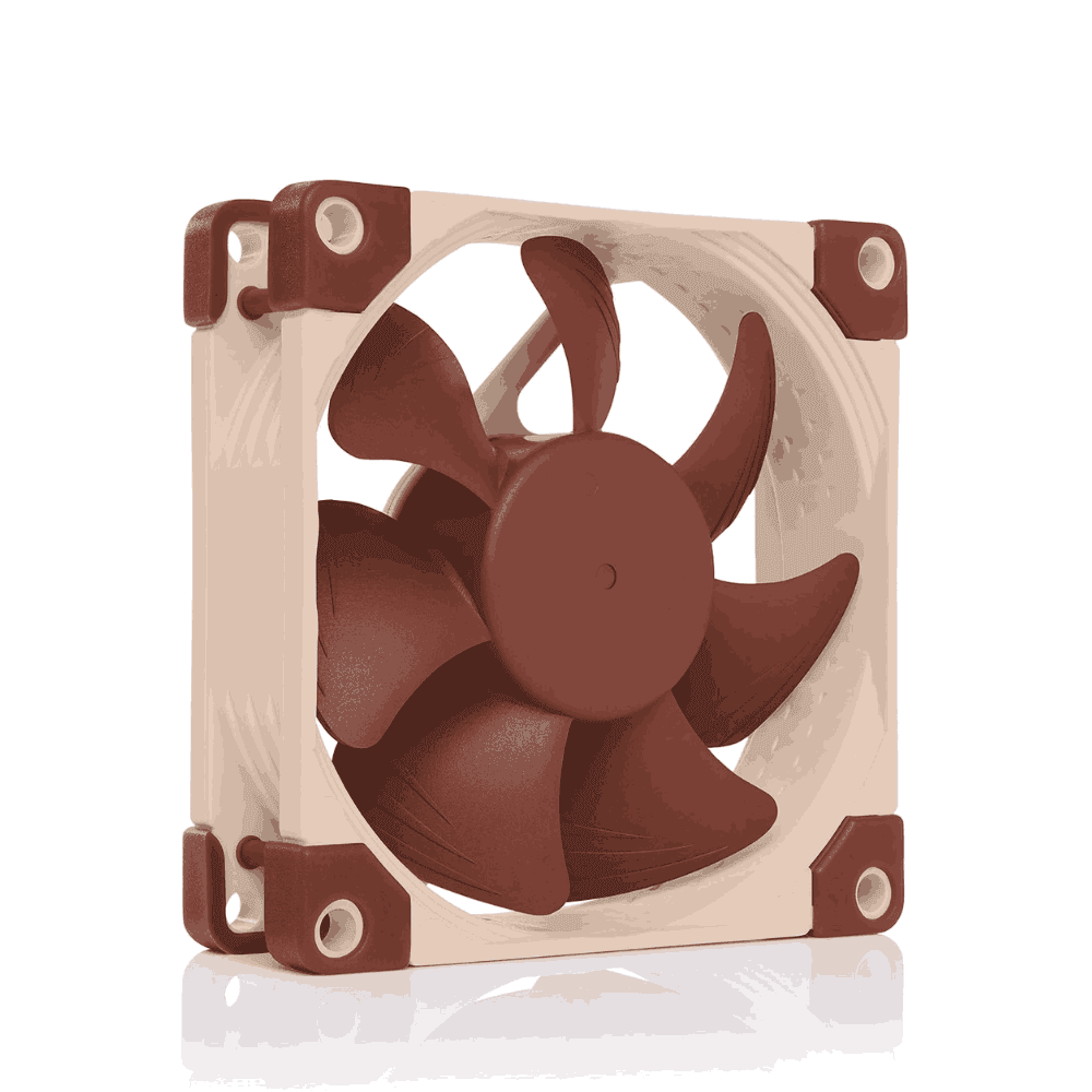 Noctua NF-A8 ULN High-efficiency quiet 80mm Fan, Ultra Low Noise 25mm Thick Fan, for PC and Electronics Cooling, Rich Accessory Kit, 2 Speed Settings 1400/1100rpm 3-Pin