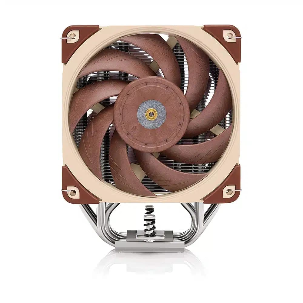 Noctua NH-U12A 120mm Single Tower CPU Cooler Brown, 450 - 2000 RPM Speed, 4 Pin Power Connector, 22.6 dB Noise Level, PWM Support, Low-Noise Adaptors