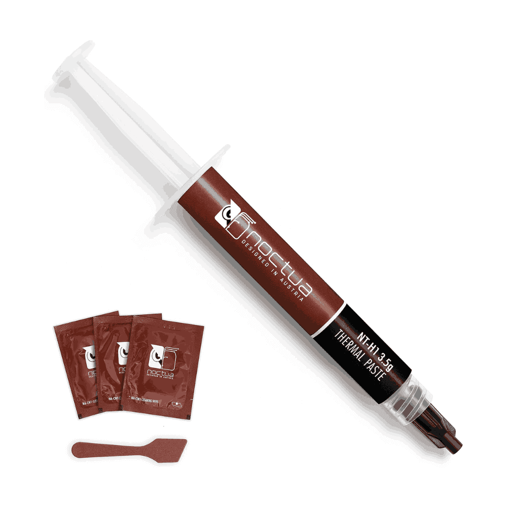 Noctua NT-H1 3.5g SW Edition Pro-grade Thermal Compound, High-Performance, Easy to Apply and Clean, Good Long-Term Stability, for 3-20 Applications