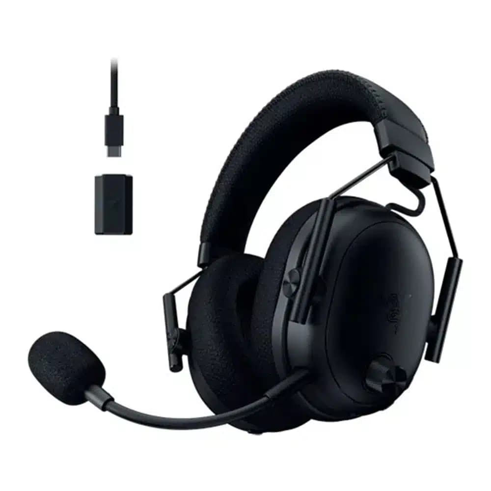 Razer Blackshark V3 Pro Wireless Gaming Headset Black, 50mm Bio-Cellulose Drivers, HyperClear Mic, Memory Foam, 2.4GHz / BT, USB, 3.5mm