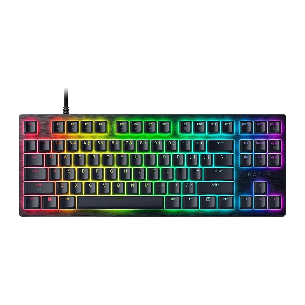Razer Huntsman V3 HE Magnetic Tenkeyless 8KHz Gaming Keyboard Arabic, Linear Switches, Dynamic Keystroke & Chroma RGB