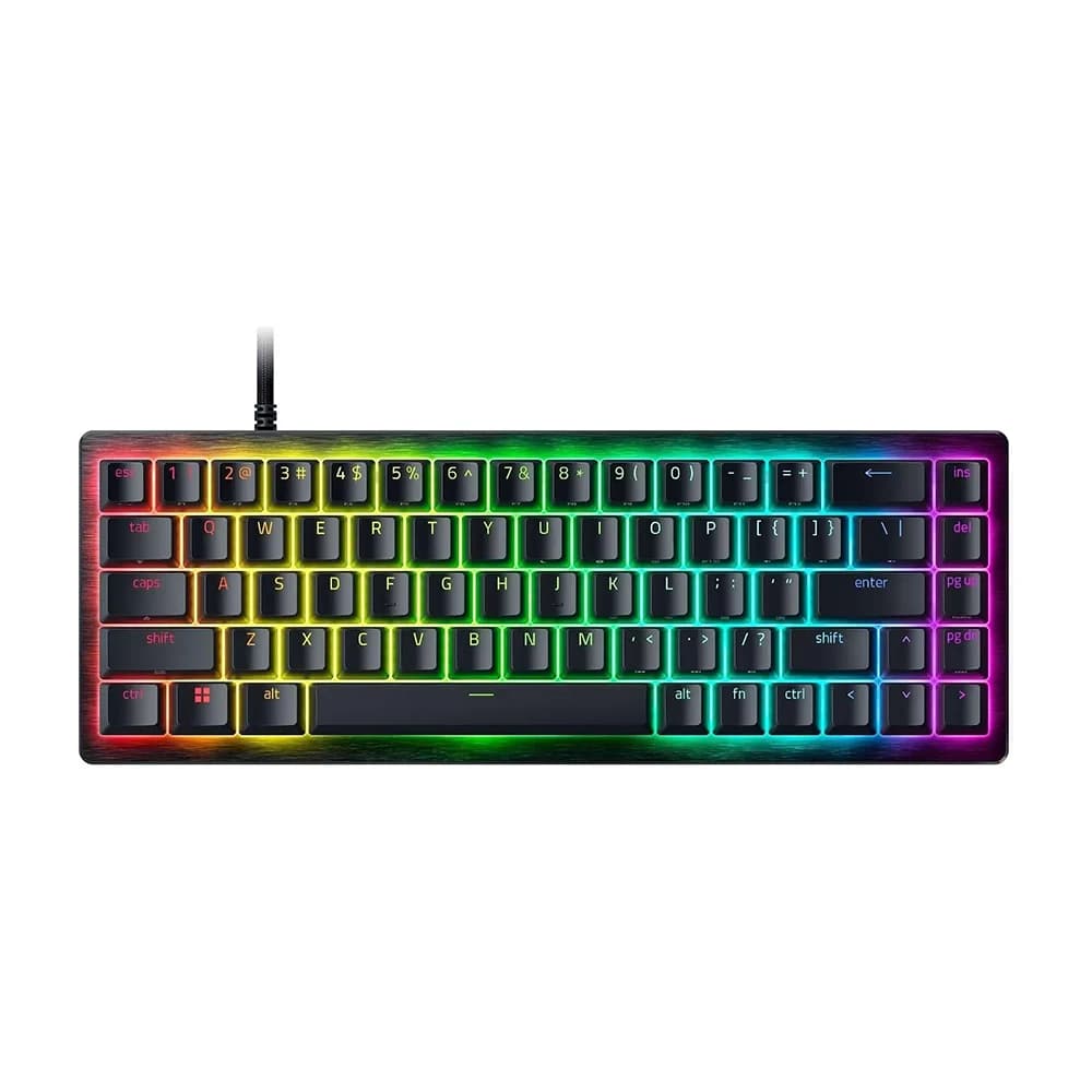 Razer Huntsman V3 HE Magnetic Mini 65% 8KHz Gaming Keyboard Arabic, Magnetic Linear Switches & Chroma RGB