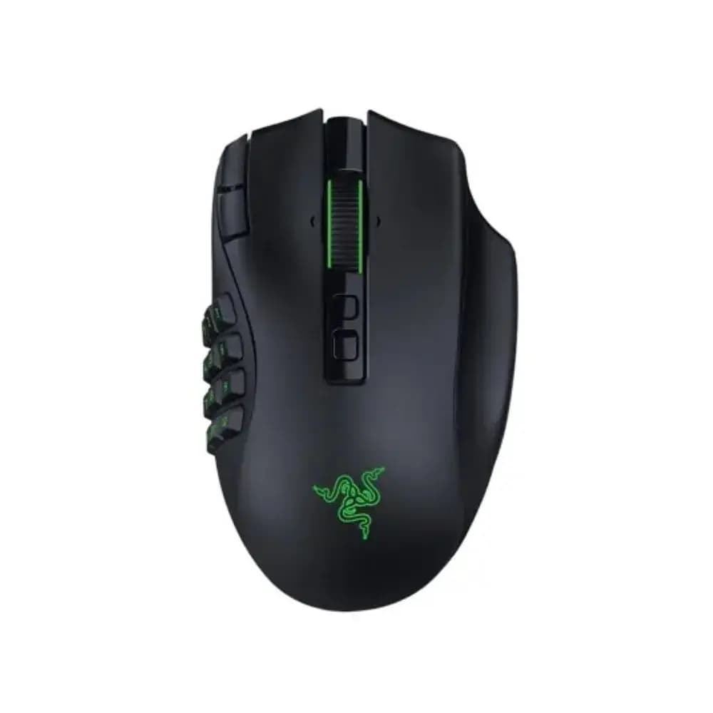 Razer Naga V3 Pro Wireless MMO Gaming Mouse, 23 Programmable Buttons, 3 Swappable Side Plates, Focus Pro 50K Sensor, HyperSpeed Wireless
