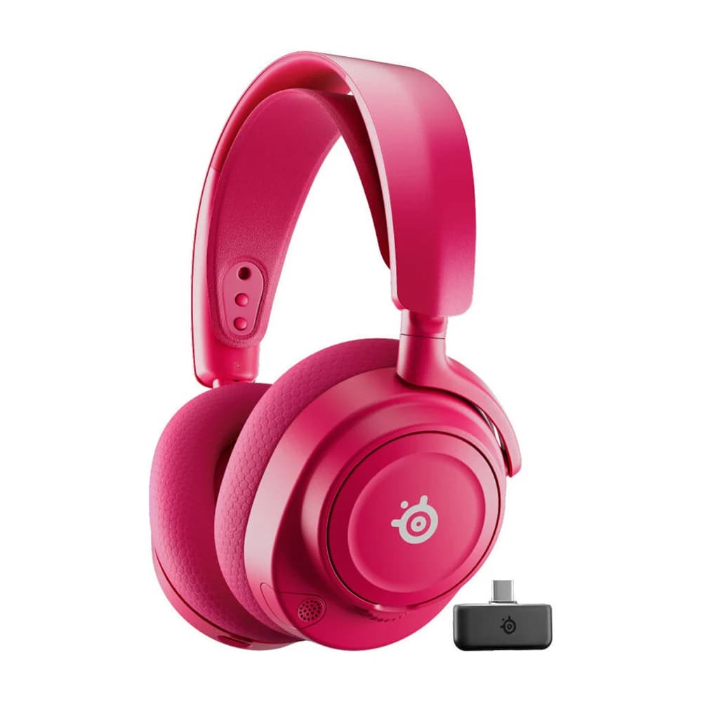 SteelSeries Arctis Nova 7P Gen 2 Wireless Gaming Headphones Magenta, Playstation Edition, Neodymium Magnetic Drivers