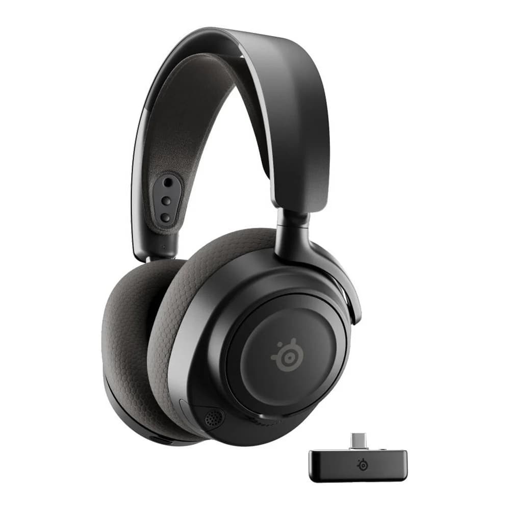 SteelSeries Arctis Nova 7X Gen 2 Wireless Gaming Headphones Black, Xbox Edition, Neodymium Magnetic Drivers, 360° Spatial Audio, Noise Rejecting Mic