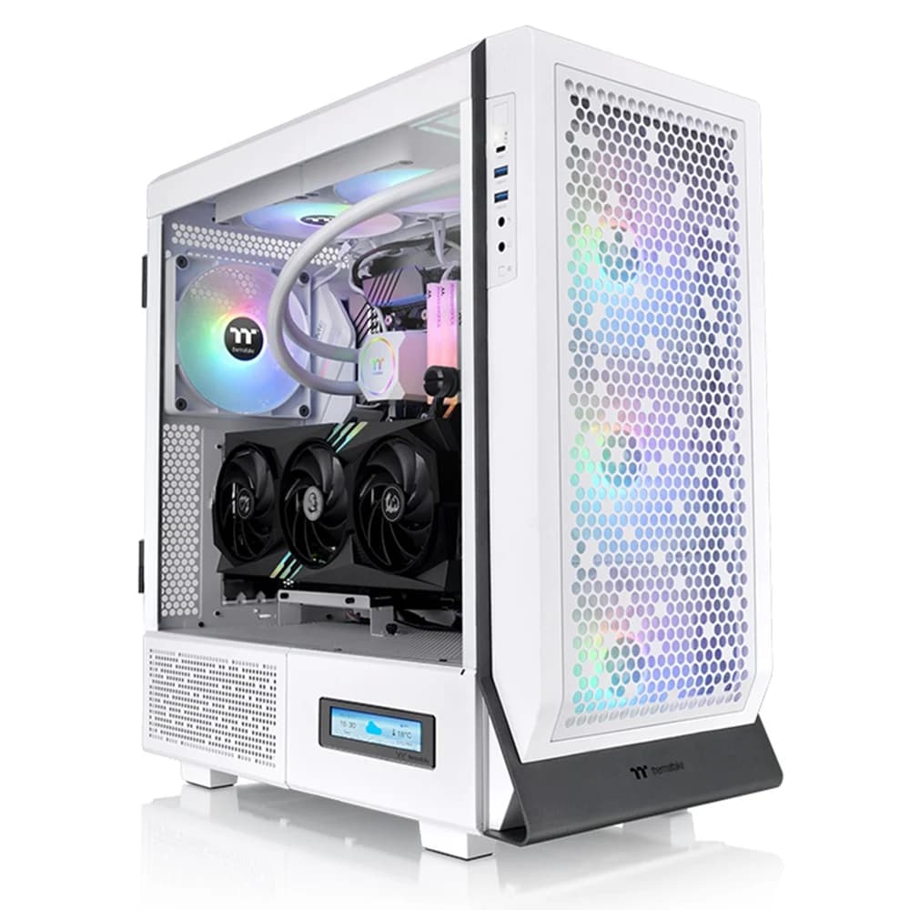 Thermaltake Ceres 500 TG ARGB Snow Mid Tower Chassis PC Case