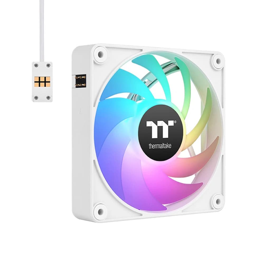 Thermaltake CT120 EX ARGB Sync 3-Fan Pack PC Cooling Fan White