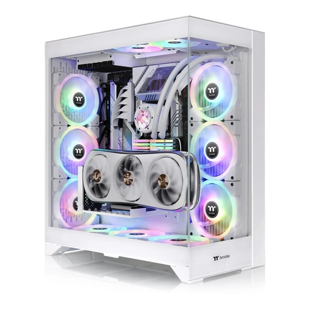 Thermaltake CTE E600 MX Snow Mid Tower Chassis PC Case