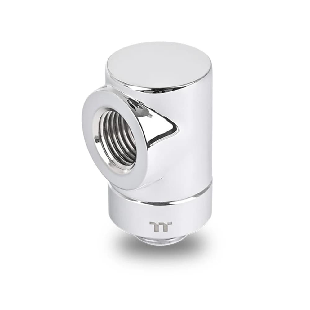 Thermaltake Pacific F-Pro 90 Degree Adapter Chrome