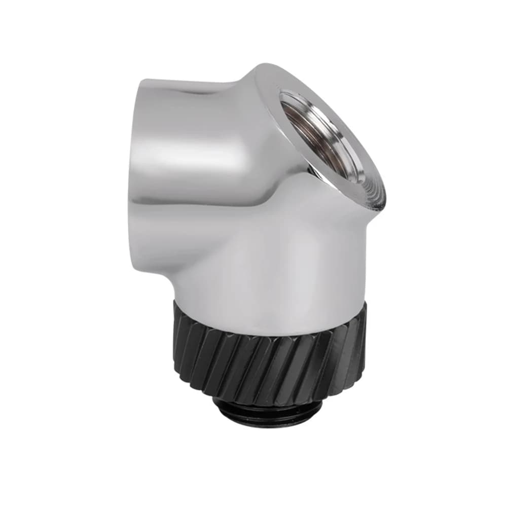 Thermaltake Pacific SF 45 & 90 Degree Adapter Silver Black