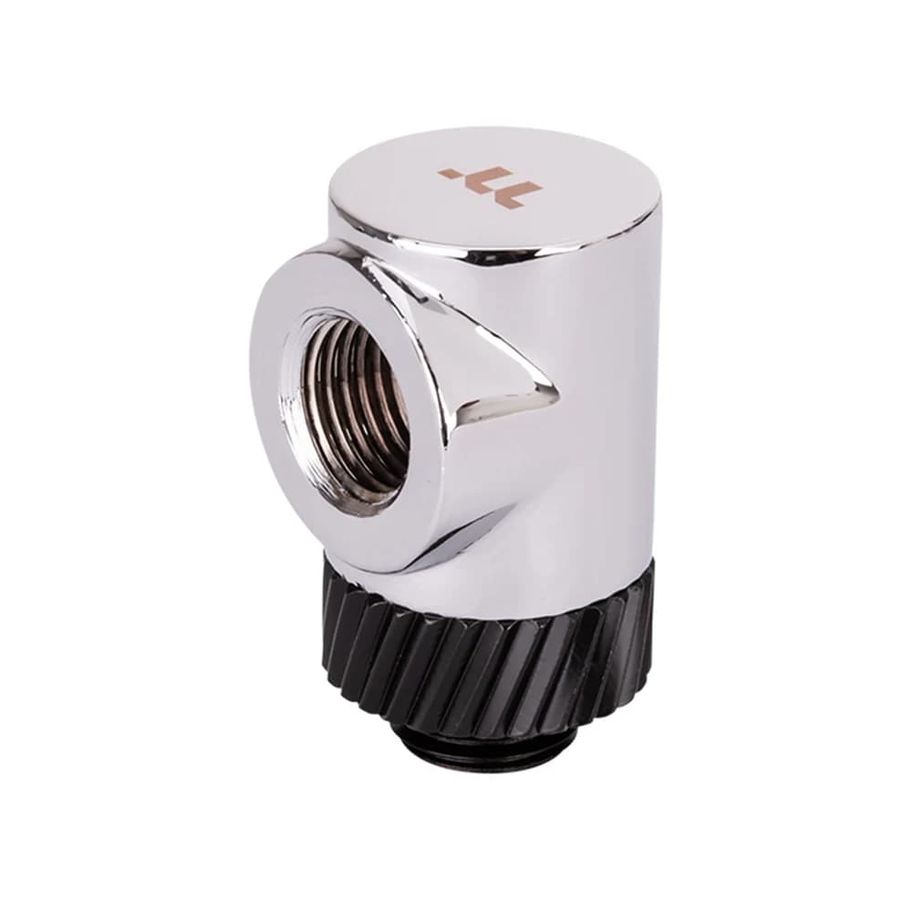 Thermaltake Pacific SF 90 Degree Adapter Silver Black