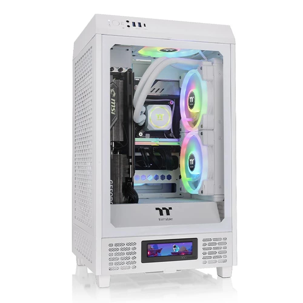 Thermaltake The Tower 200 Snow Mini Chassis PC Case