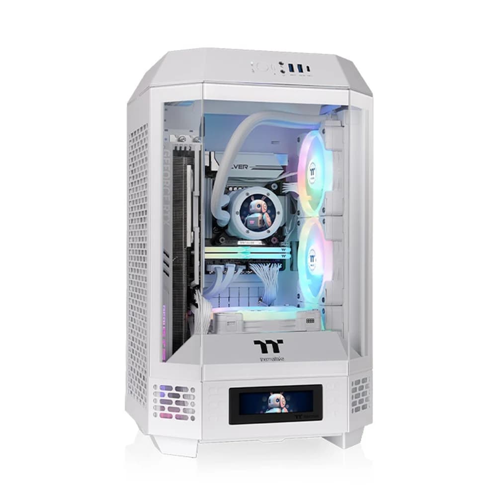 Thermaltake The Tower 250 Snow Mini Tower Chassis PC Case