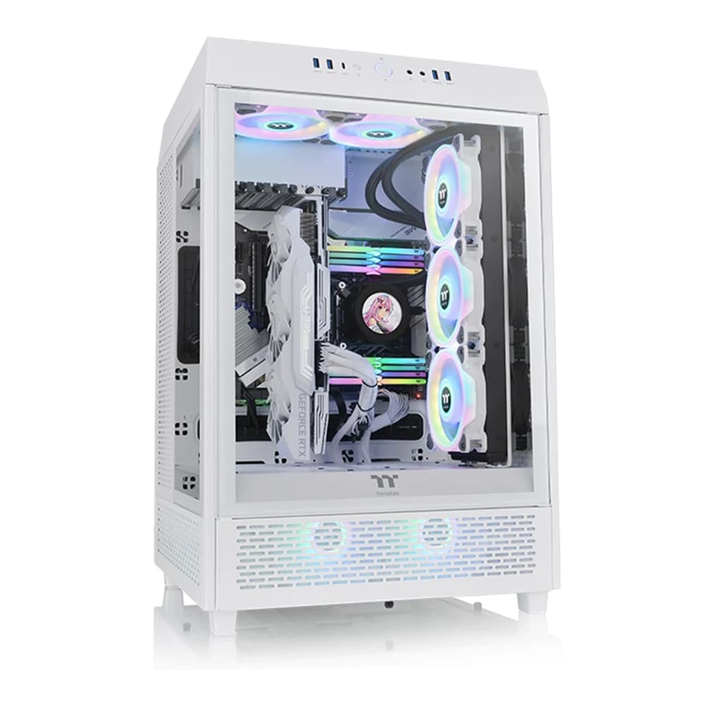 Thermaltake The Tower 500 Snow Mid Tower Chassis PC Case