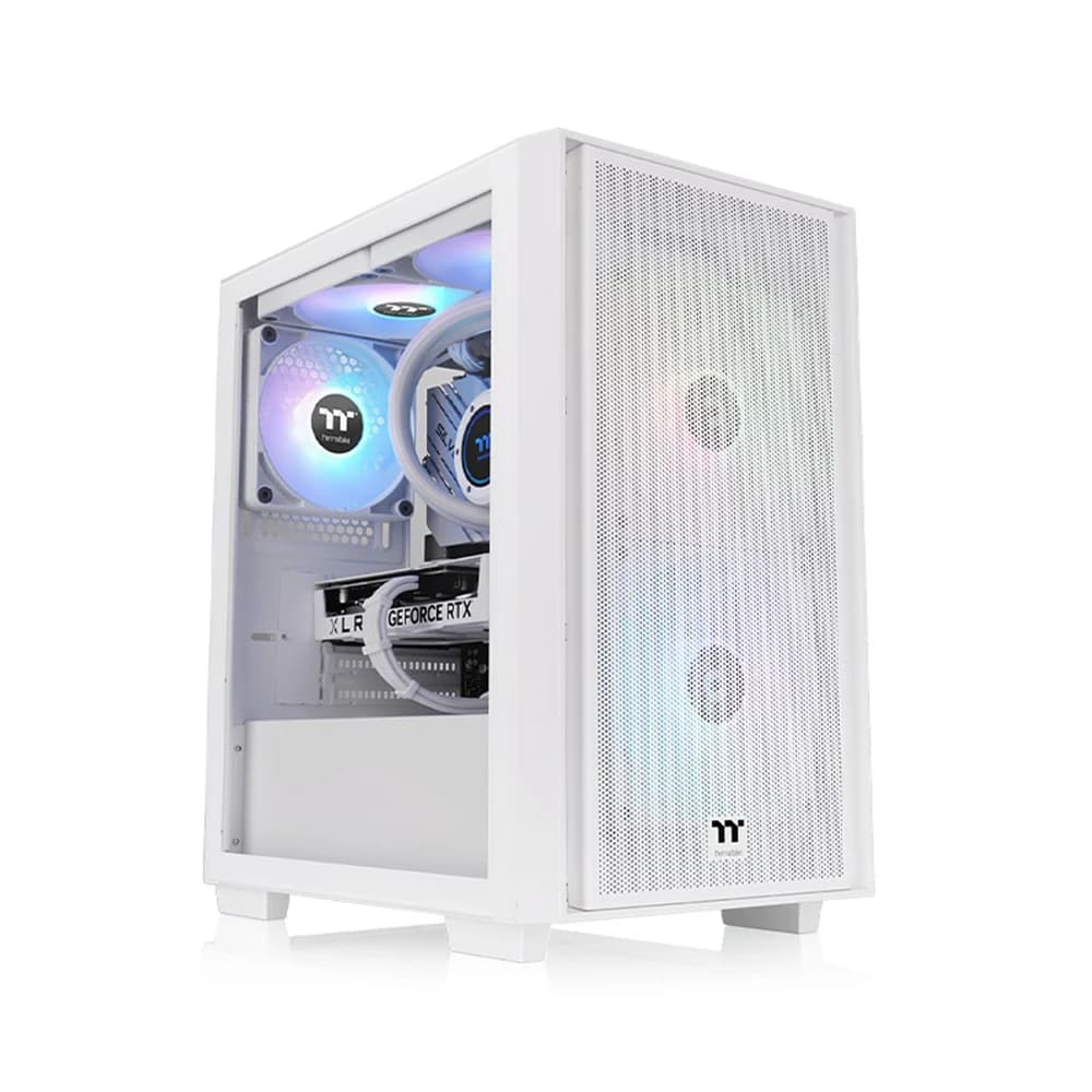 Thermaltake Versa H16 TG ARGB Snow Micro Tower Chassis PC Case