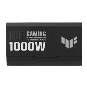 Front view of TUF Gaming 1000W PSU