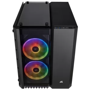 CORSAIR CRYSTAL 280X RGB Micro-ATX Case — Black