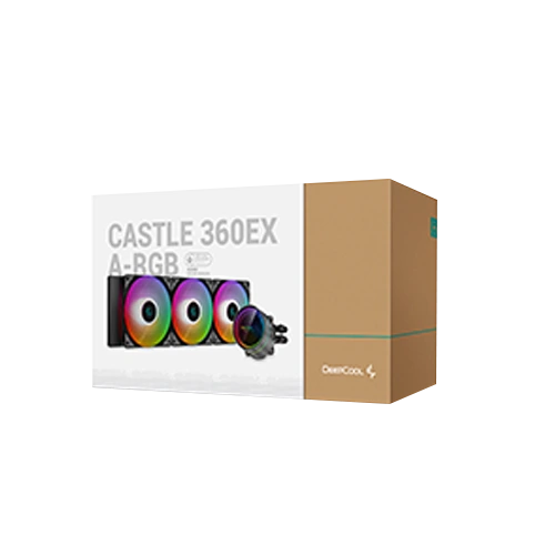 Castle 360EX ARGB CPU Liquid Black Cooler Box