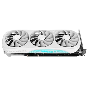 Zotac Gaming GeForce RTX 4070 Ti Super Trinity OC White Edition Graphics Card, 16GB GDDR6X 256-bit Memory Bus, 8448 CUDA cores, 2625 MHz Engine Clock, 21 Gbps Memory Clock, 4.0 16x PCI Express, 2.3 HDCP Support