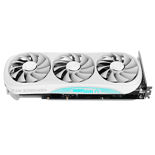 Zotac Gaming GeForce RTX 4070 Ti Super Trinity OC White Edition Graphics Card, 16GB GDDR6X 256-bit Memory Bus, 8448 CUDA cores, 2625 MHz Engine Clock, 21 Gbps Memory Clock, 4.0 16x PCI Express, 2.3 HDCP Support