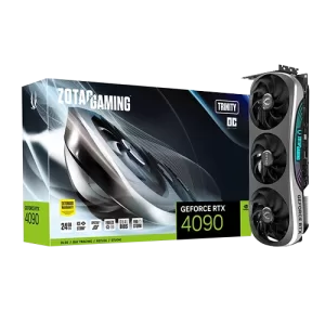 Zotac Gaming GeForce RTX 4090 Trinity OC 24GB Graphics Card, 16384 CUDA cores, GDDR6X 384-bit Memory, 2535MHz Engine Clock, 4.0 16x PCI Express