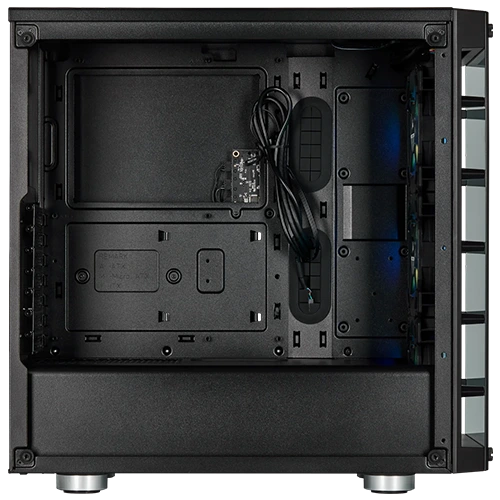 465X RGB Mid-Tower ATX Smart Case Side view
