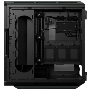 iCUE 5000T RGB Mid-Tower ATX PC Case — Black has Ample space for Pc components and cable management