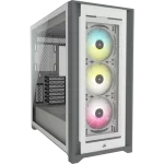 iCUE 5000X RGB Tempered Glass Mid-Tower ATX PC Case —White