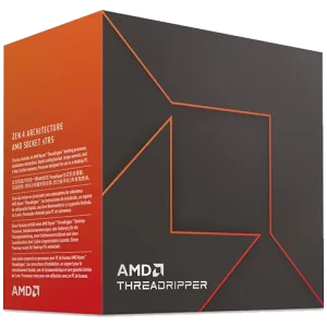 AMD Ryzen Threadripper 7960X Desktop Processor, 24 Cores & 48 Threads, Up to 5.3GHz boost clock, sTR5 CPU Socket