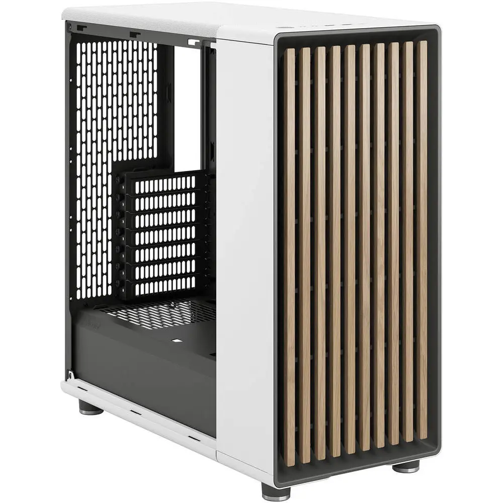 Fractal Design North Chalk White TG Clear Tint Case Fractal Design North Chalk White TG Clear Tint Case