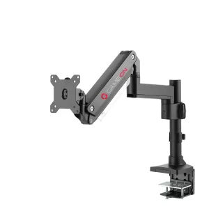 GAMEON Pole-Mounted Single Monitor Arm Black 2