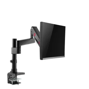 GAMEON Pole-Mounted Single Monitor Arm Black 3