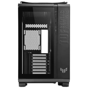 TUF Gaming GT502 Mid Tower PC Case Black front view