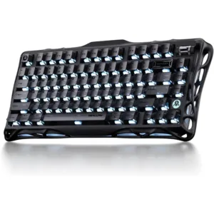 GravaStar Mercury K1 75% Wireless Mechanical Keyboard Stealth Black