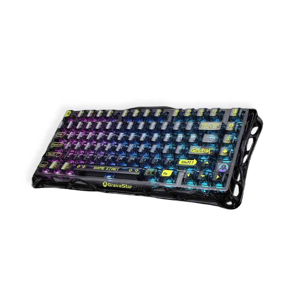 GravaStar Mercury K1 Lite Transparent Black GravaStar Mercury K1 Lite Transparent Black
