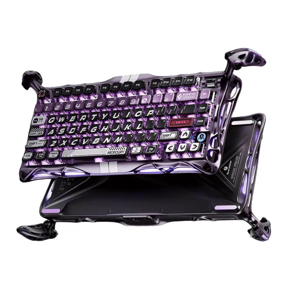 GravaStar Mercury V75 Pro Iron Purple Keyboard GravaStar Mercury V75 Pro Iron Purple Keyboard