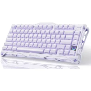 GravaStar Mercury V75 Special Edition Lavender Purple Keyboard, 8000Hz Polling Rate, 0.005mm RT Precision, 256K Scan Rate