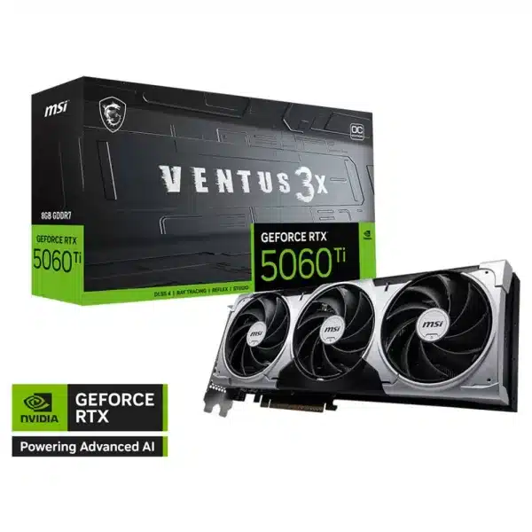 MSI-GeForce-RTX-5060-Ti-8G-VENTUS-3X-OC-Graphics-Card