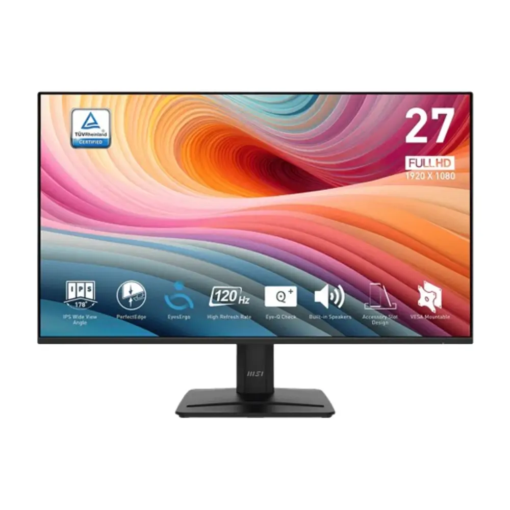 MSI PRO MP275 E2 main MSI PRO MP275 E2 27-Inch FHD IPS 120Hz Monitor