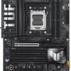 Robust build of ASUS X870 PLUS TUF WIFI Motherboard side view