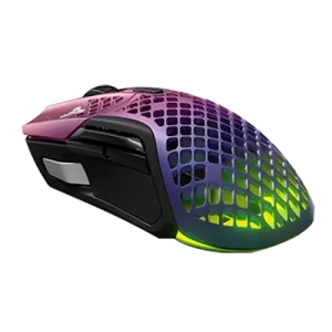 SteelSeries AEROX 5 Wireless Destiny 2 Lightfall Edidtion Gaming Mouse, Ultra-lightweight 74g, 9-button programmable, Golden Micro IP54 Switches