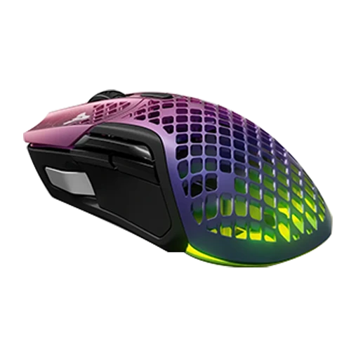 SteelSeries AEROX 5 Wireless Destiny 2 Lightfall Edidtion Gaming Mouse, Ultra-lightweight 74g, 9-button programmable, Golden Micro IP54 Switches