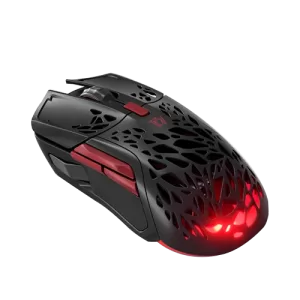 SteelSeries Aerox 5 Wireless Diablo IV Edition Gaming Mouse, Ultra-lightweight 76g, 9-button programmable layout, IP54 Switches, PrismSync lighting