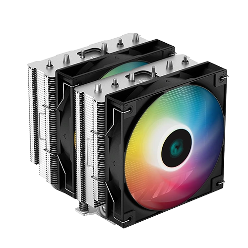 Deepcool GAMMAXX SERIES AG620 ARGB Dual-Tower CPU Cooler side view