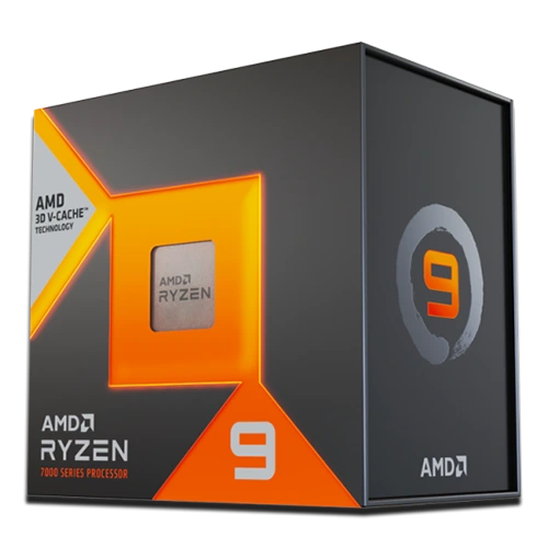 AMD 7900X 3D Desktop Processor box view