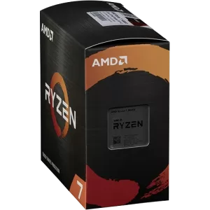 AMD RYZEN 7 5800X 8 core front view