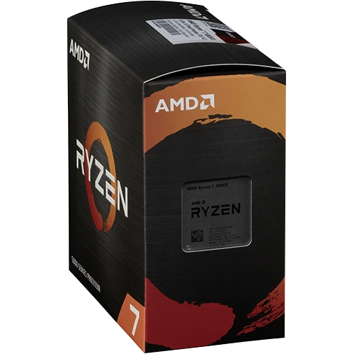 AMD RYZEN 7 5800X 8 core front view
